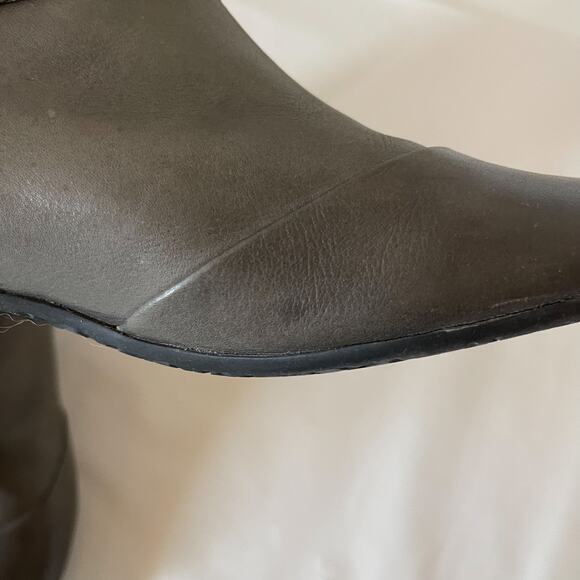 Taos Bootie Womens 7 Gray Leather Ankle Zipper Round Toe MOD-13419 - Picture 10 of 14